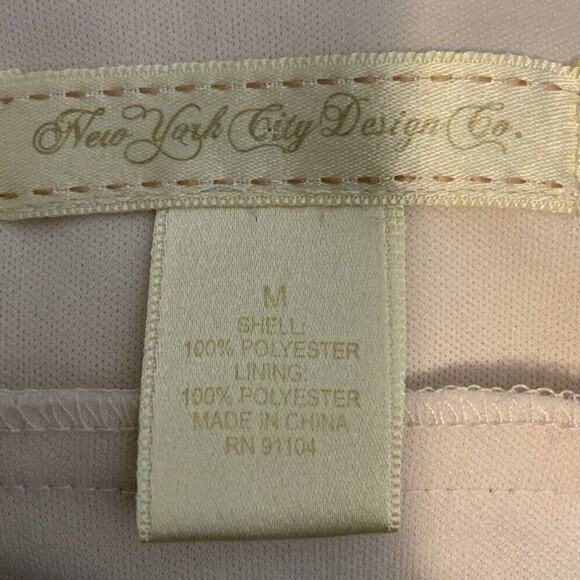 New York City Design Co. Top Women's Size Medium Sleeveless Strap Beaded Ruffles - Picture 6 of 6